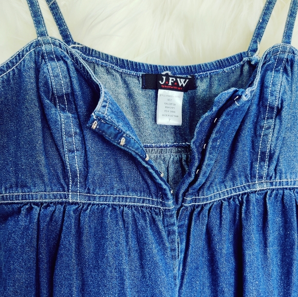 JFW Denim Mini "BabyDoll" *7* ADORABLE 🩷 - Picture 2 of 9